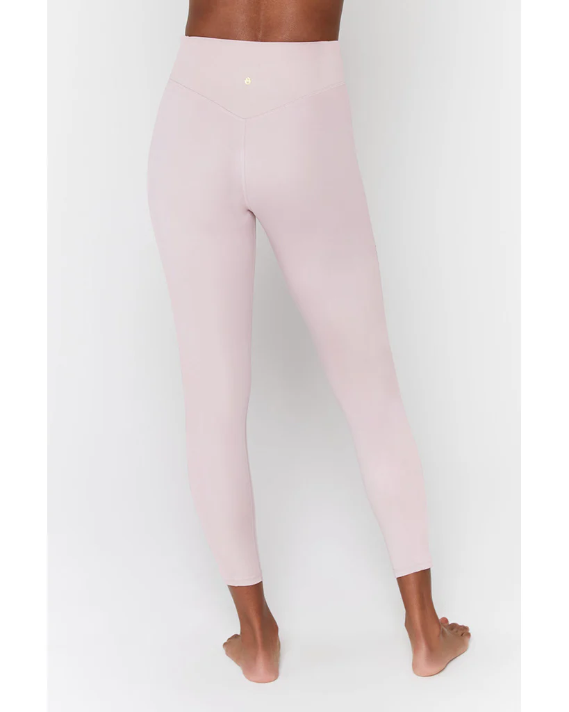 Spiritual Gangster Embody 7/8 High Waist Legging - Womens - Rose Quartz - Image 3
