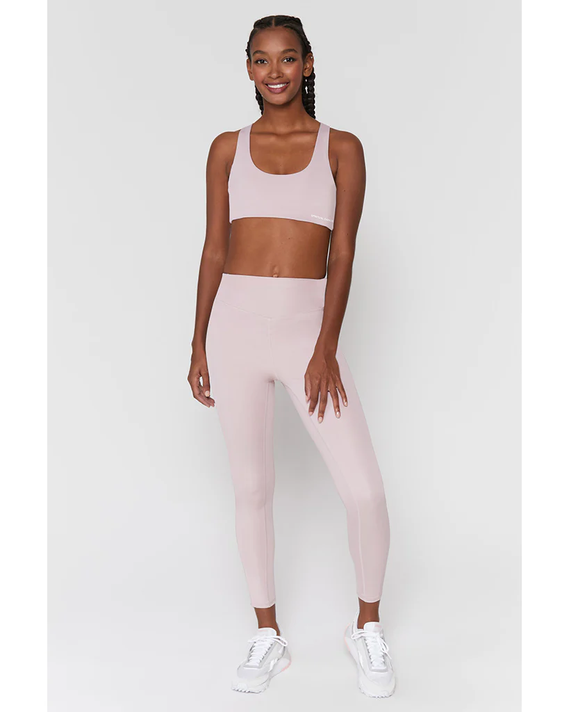 Spiritual Gangster Embody 7/8 High Waist Legging - Womens - Rose Quartz - Image 4