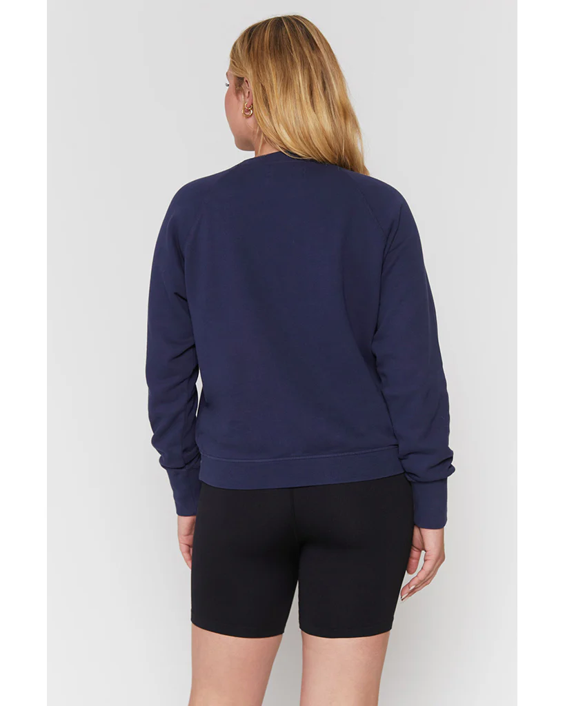 Spiritual Gangster Gratitude Bridget Raglan Pullover Sweatshirt - Womens - Night - Image 2