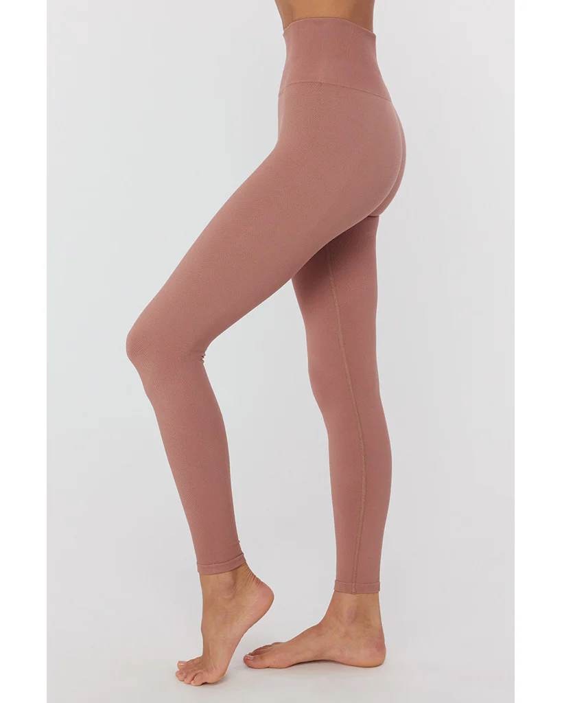 Spiritual Gangster Icon High Waist Legging - SU23677005 - Womens - Cappuccino - Image 3