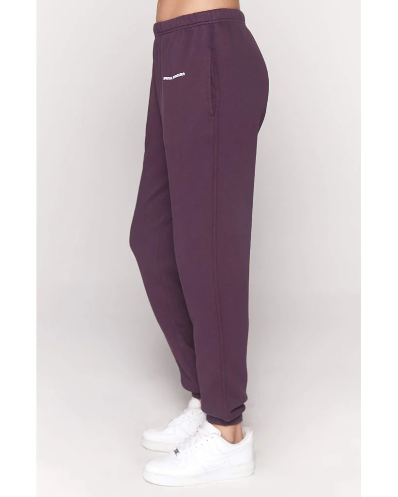 Spiritual Gangster Laguna Sweatpants - FA10409003 - Womens - Blackberry - Image 2