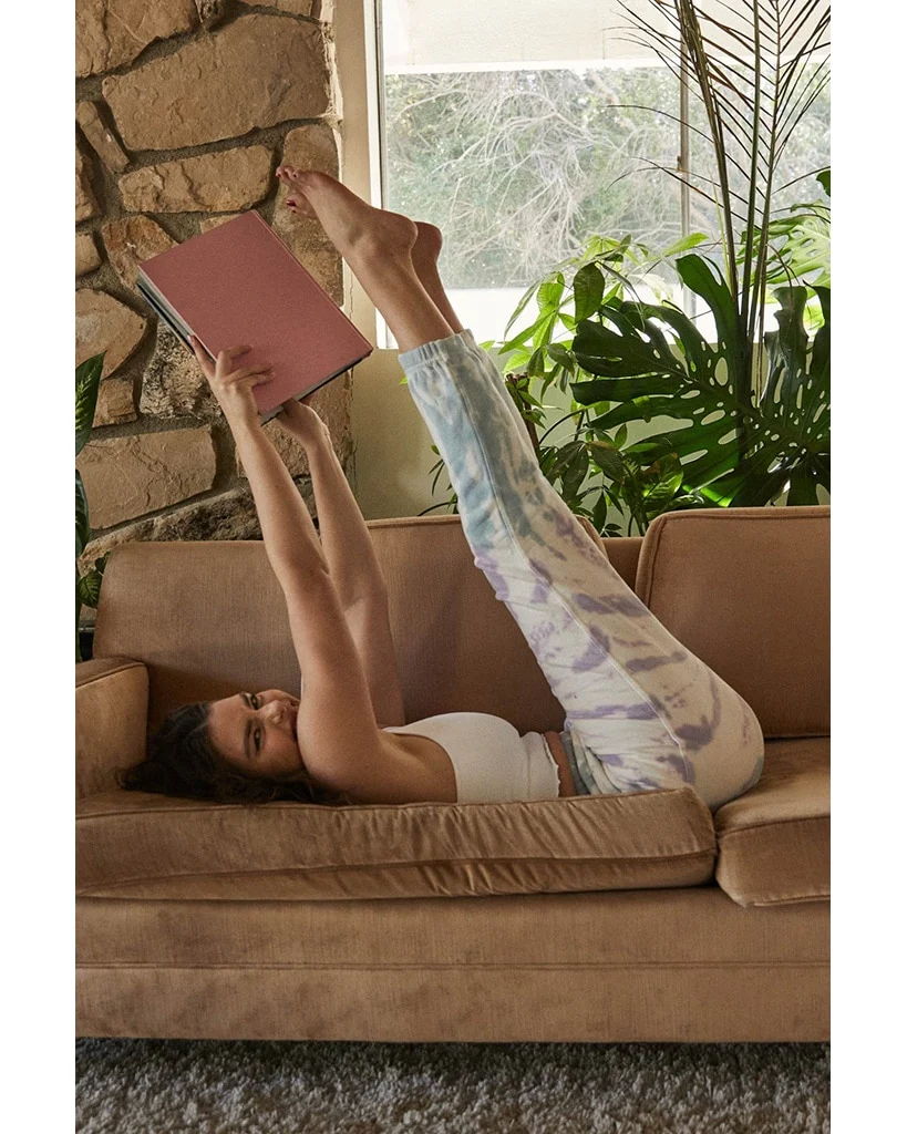 Spiritual Gangster Laguna Sweatpants - SU10409016 - Womens - Pastel Swirl Tie Dye - Image 6