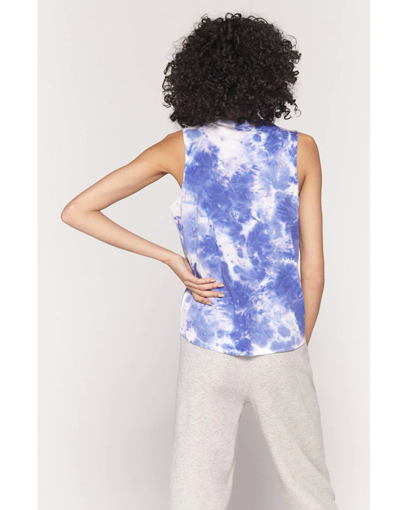 Spiritual Gangster Muscle Tank - FA10411027 - Womens - Wildflower Tie Dye - Image 3