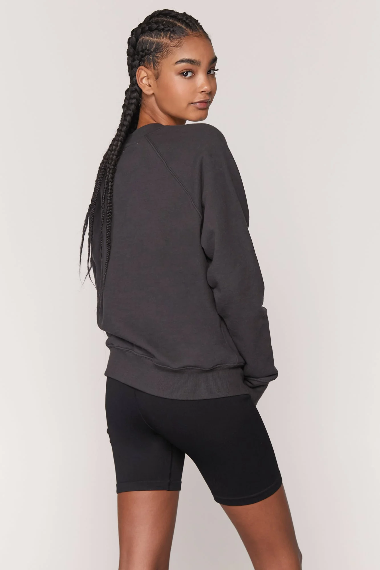 Spiritual Gangster Warrior Bridget Sweatshirt - Womens - Vintage Black - Image 3