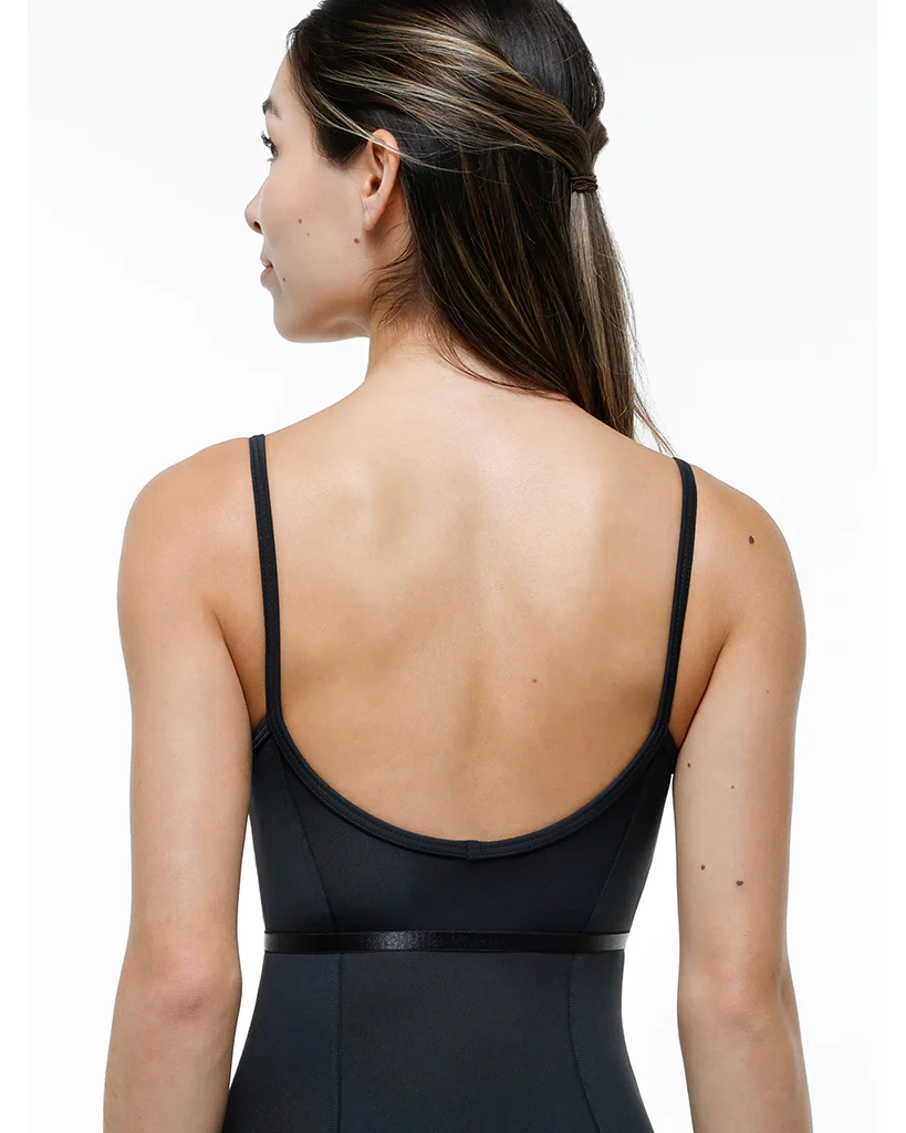 Suffolk Park Avenue Collection Princess Seamed Satin Bow Detail Camisole Leotard - 2740 Womens - Image 2