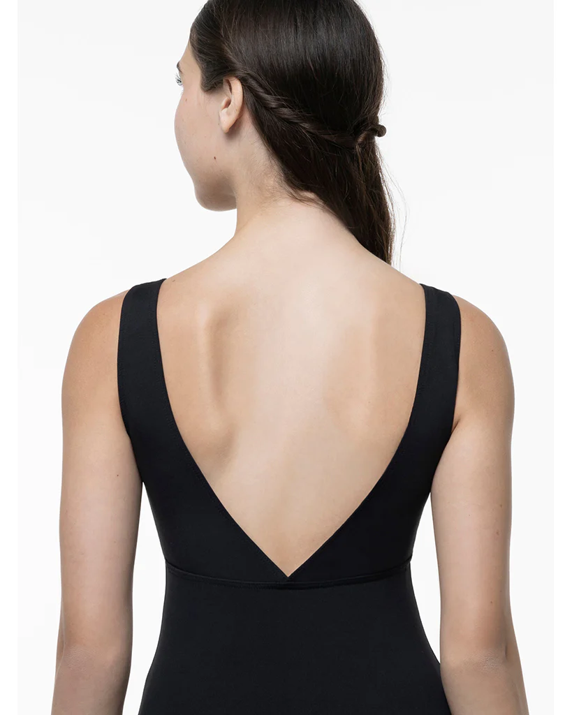 Suffolk Pinch Front Princess Seamed Empire Waist Tank Leotard - 6502C Girls - Image 2
