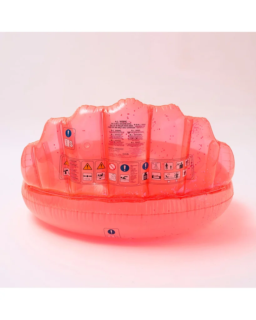 Sunnylife Luxe Pool Ring Neon Coral - Image 4