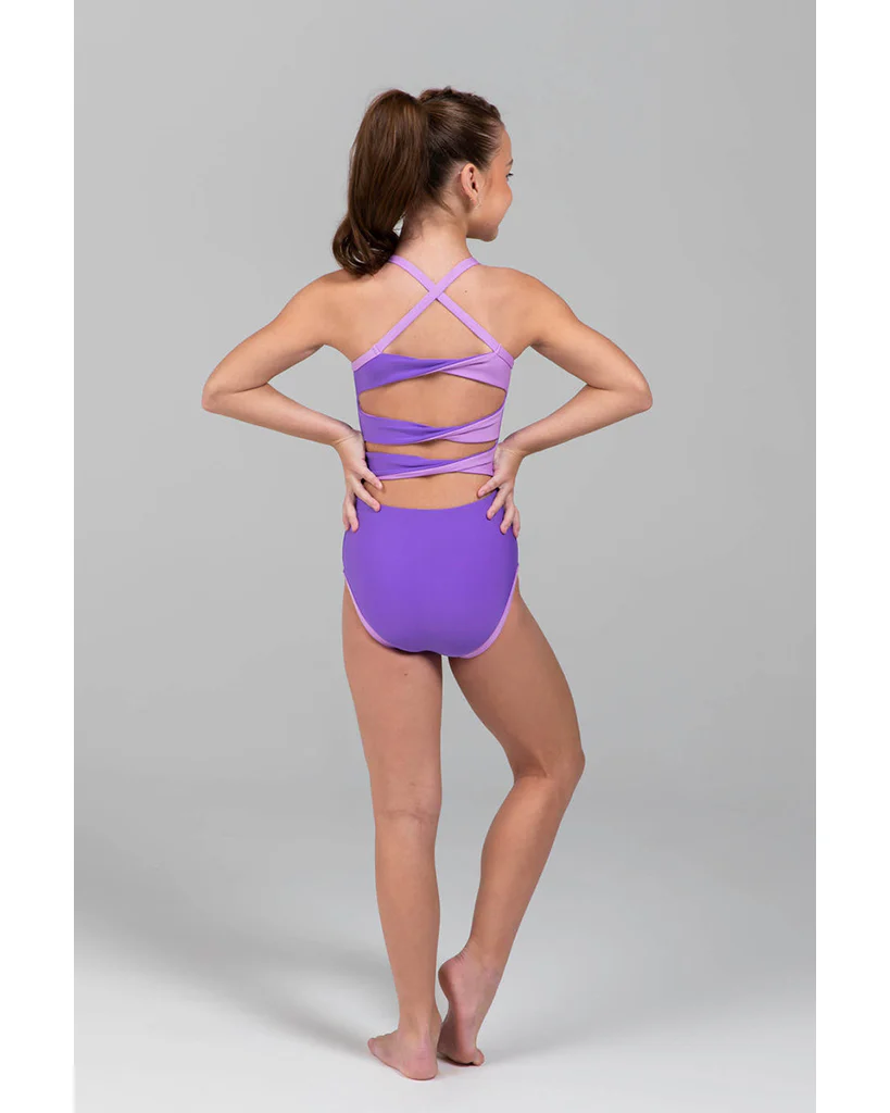 Sylvia P Elodie Camisole Gymnastic Leotard - Girls - Image 2