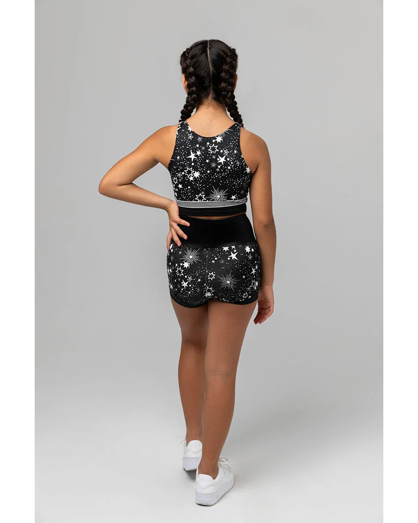 Sylvia P Fast Lane Cropped Singlet Top - Girls - Stars - Image 3