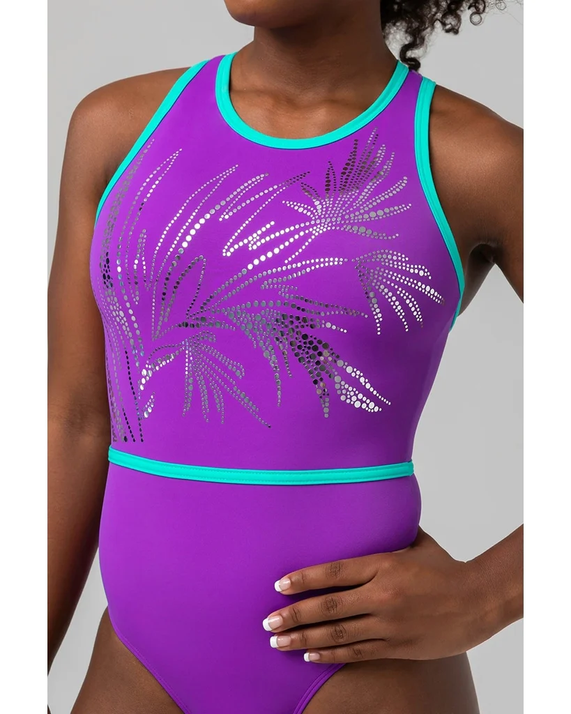 Sylvia P Paradise Gymnastic Leotard - Girls - Image 2