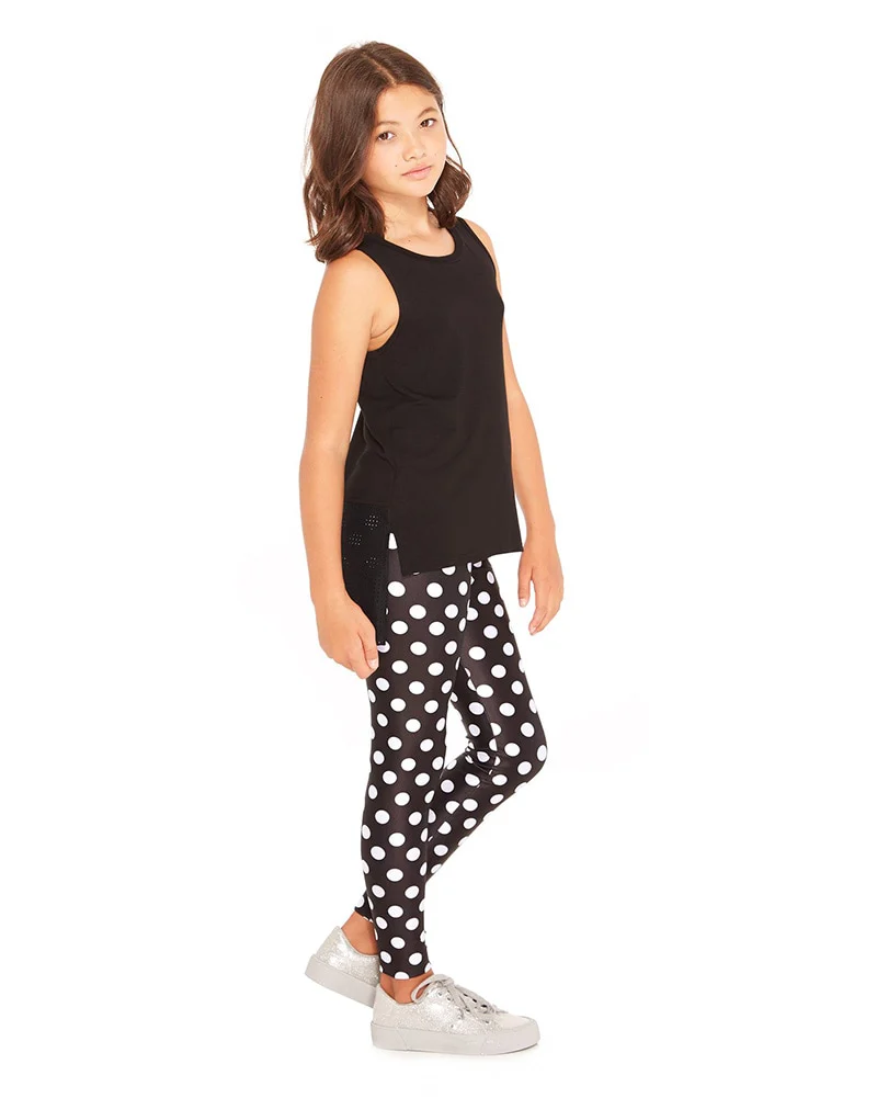Terez Legging - 4-01 Girls - Let's Polka Print - Image 3