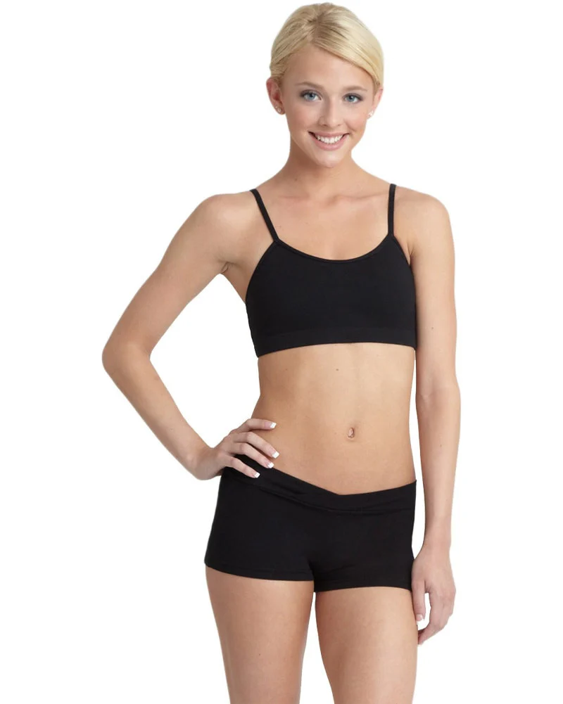 Capezio V-Waist Cotton Boy Dance Shorts - CC600 Womens - Image 3