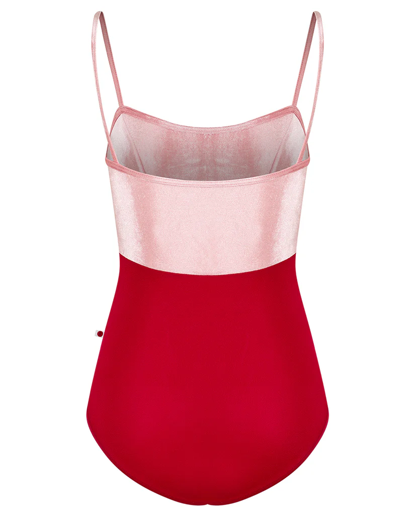 Yumiko Denise with Velvet Princess Seamed Camisole Leotard - Womens - Babylon / Dreamy - Image 2